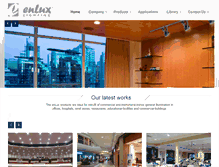 Tablet Screenshot of enluxled.com